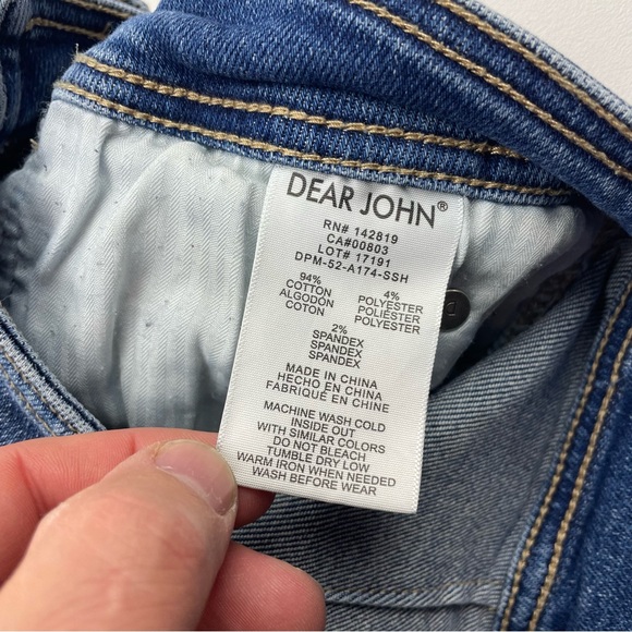 DEAR JOHN HOLLY SUNSET BEACH JEANS SIZE 30 - Picture 6 of 8